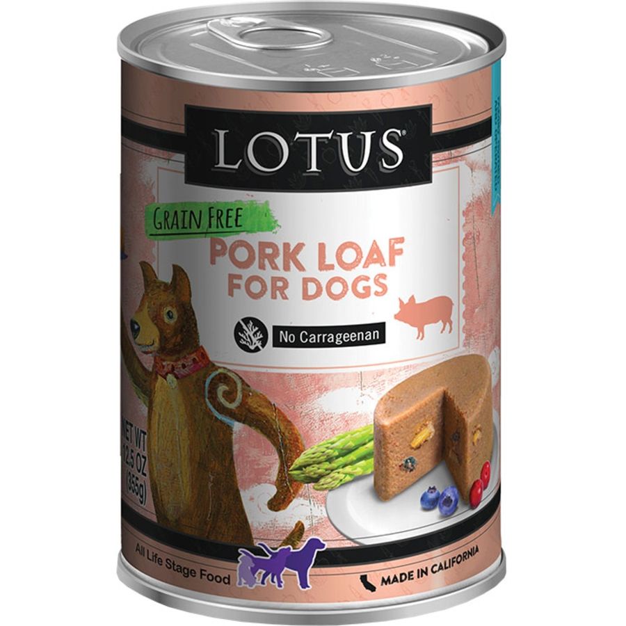 Lotus GF Pork Loaf Dog    12.5z