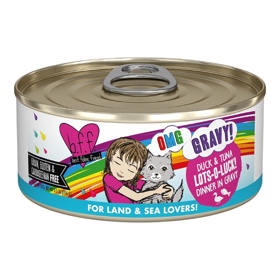 BFF OMG Duck &amp; Tuna Lots-of-Luck  5.5z