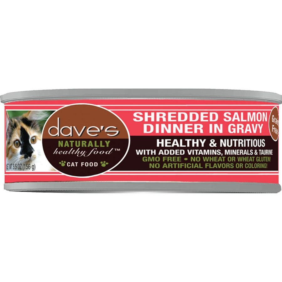Dave&#39;s GF Shredded Salmon in Gravy