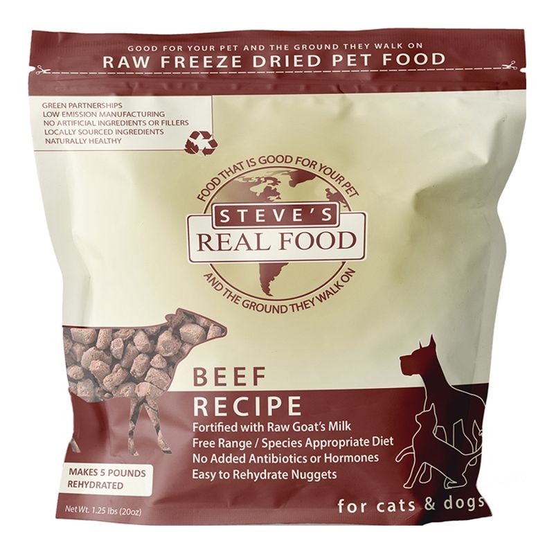 Steve's Beef Freeze Dried Nuggets 1.25lbs