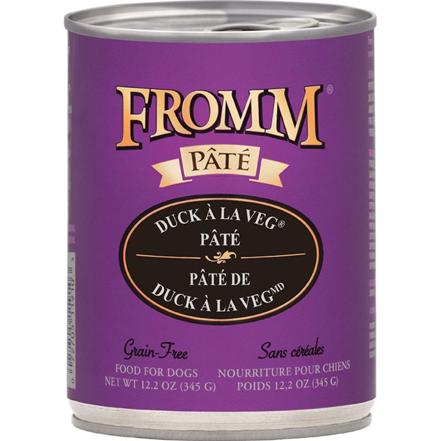 FRM GF Duck/Veg PATE DOG 12.2oz