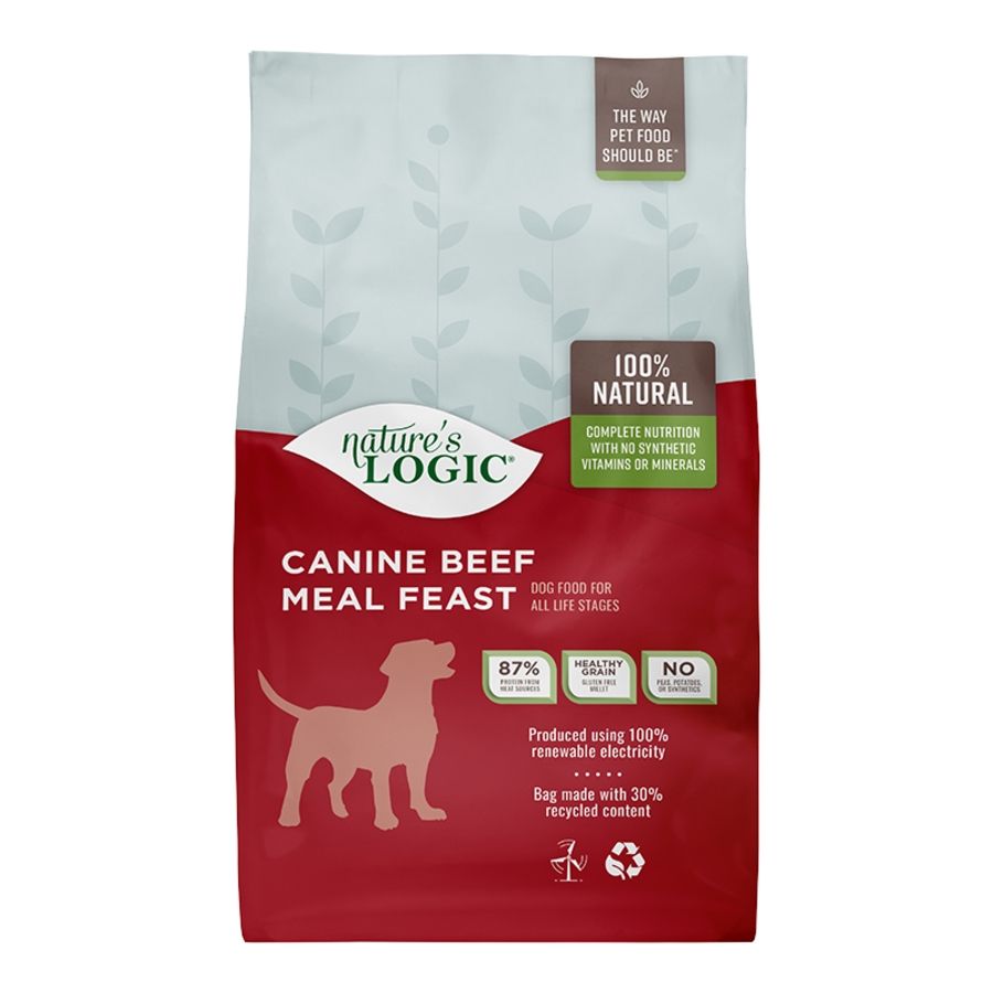 Nature&#39;s Logic Beef Dog, Size: 25lb