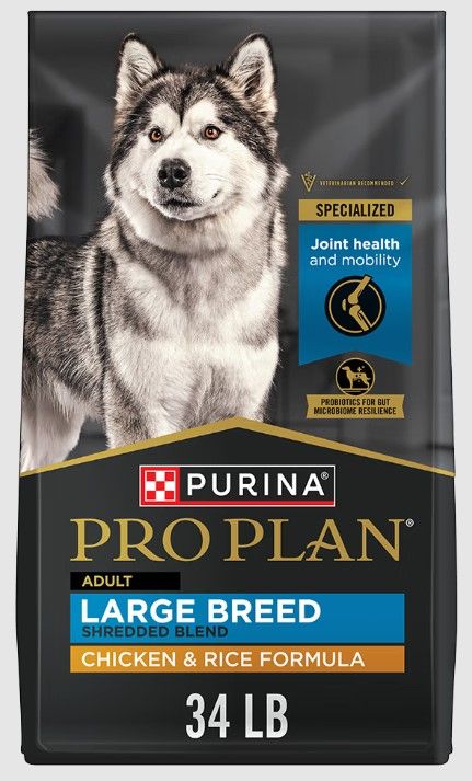 PP CKN/RC LB DOG SHRD BLND, Size: 34lb