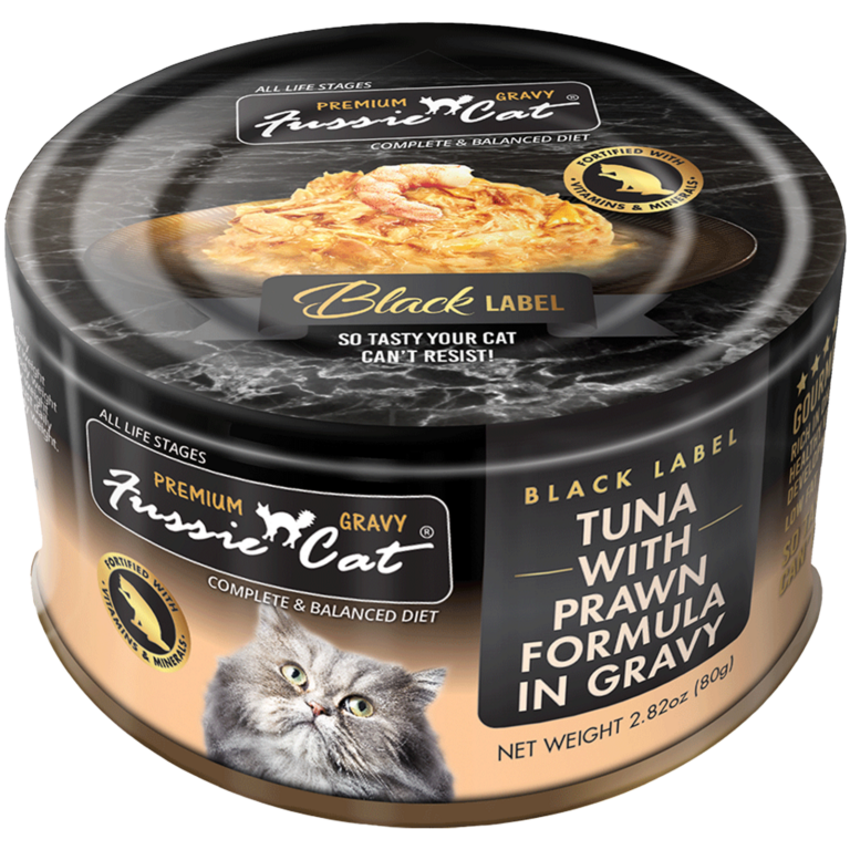 Fussie Cat Tuna and Prawn in Gravy 2.82oz