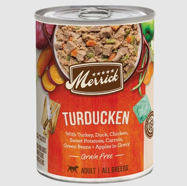 MER TURDCKN CAN DOG 12.7Z