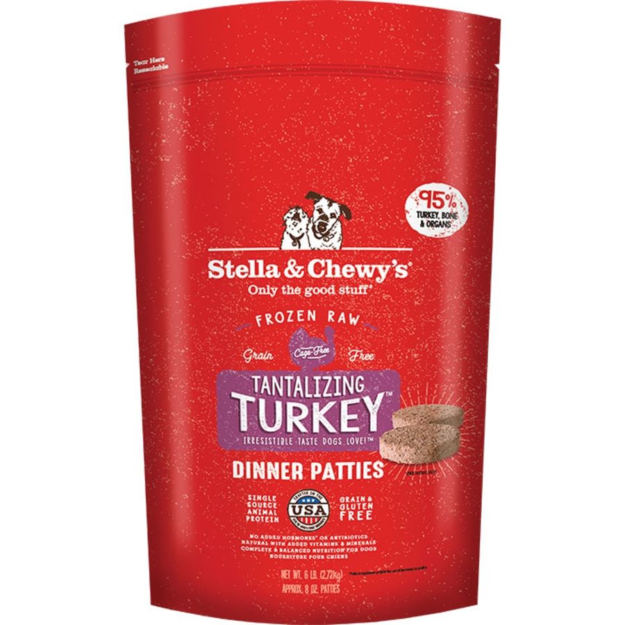 S&amp;C Dog Frozen Turkey Patties