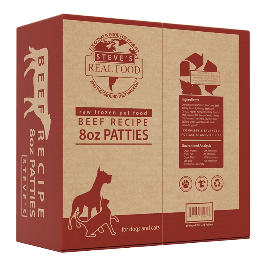 Steve’s Beef Patties - 13.5 lbs