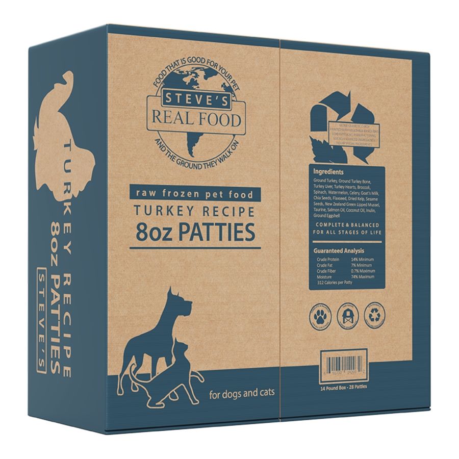 Steve&#39;s Turkey Patties - 13.5lbs