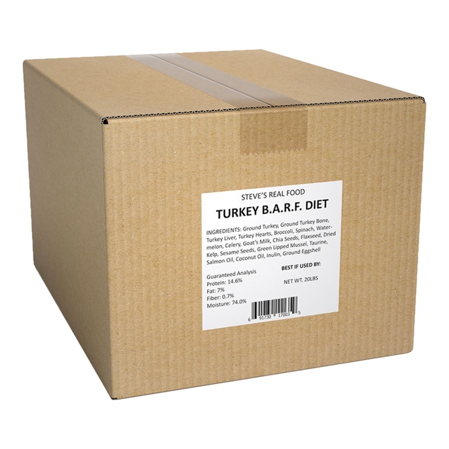 STEVES DF BARF TKY PAT BULK 20#