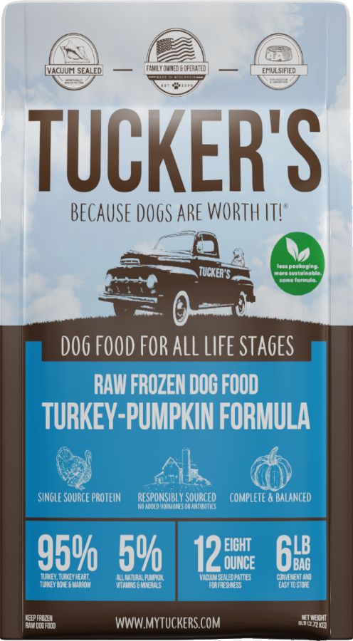 Tuckers Turkey &amp; Pumpkin Patties - 6 lb Bag