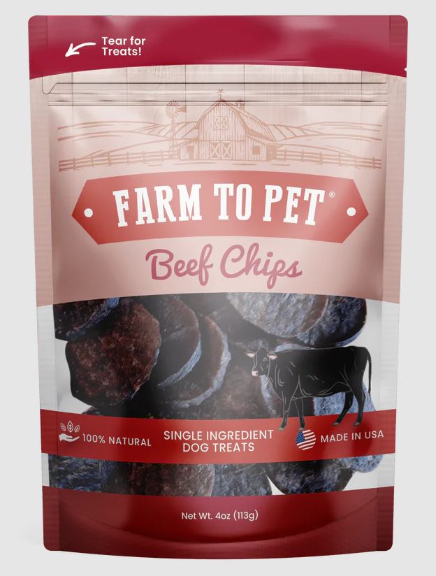 Farm to Pet Beef Chips