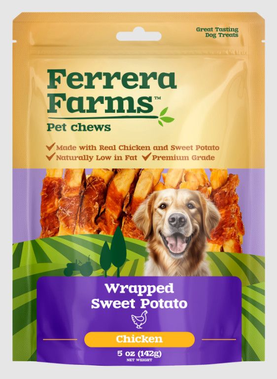 Ferrera Farms Chicken Wrapped Sweet Potato 5oz