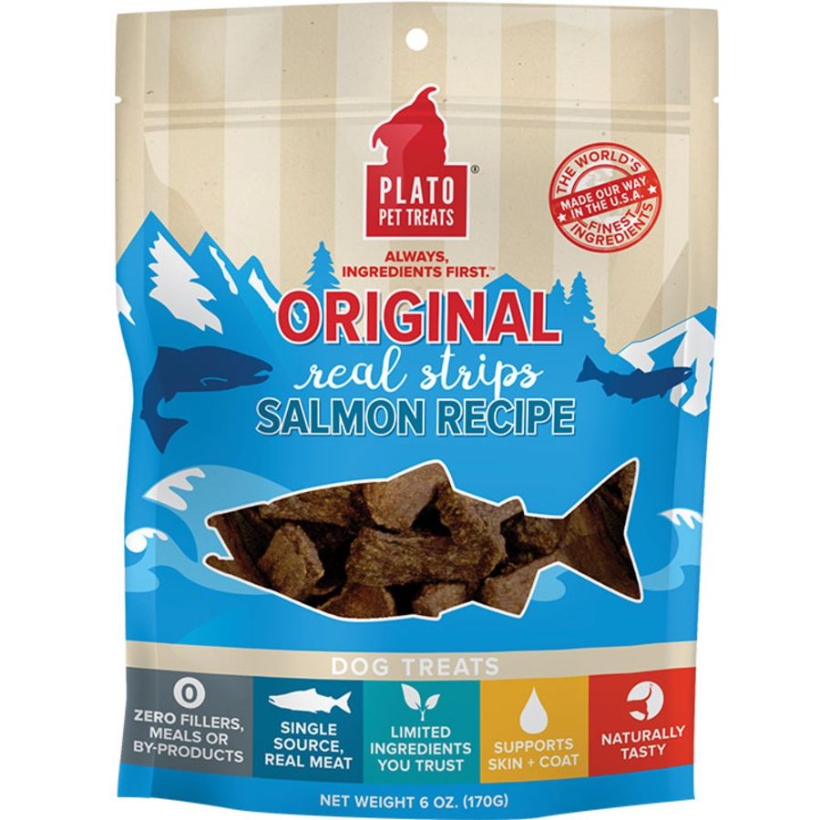 Plato Salmon Strips 6oz