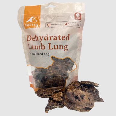 Bark ‘n Big Dehydrated Lamb Lungs 5oz