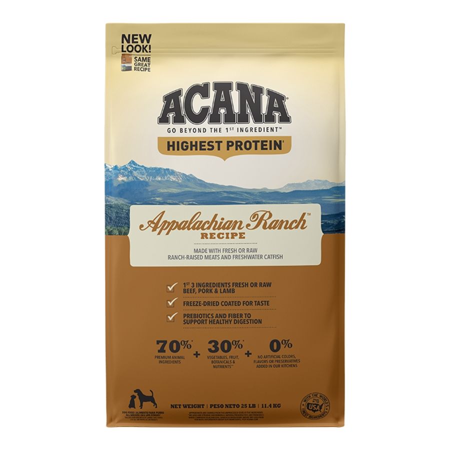 Acana D Appalachian Ranch, Size: 25lb