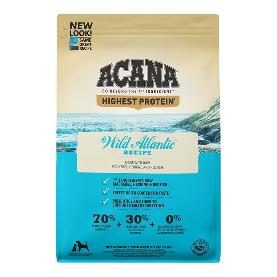 Acana D Wild Atlantic, Size: 25lb