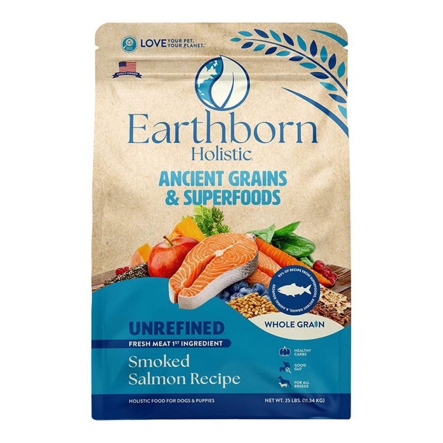 Earthborn Unrefined Salmon, Size: 25lb