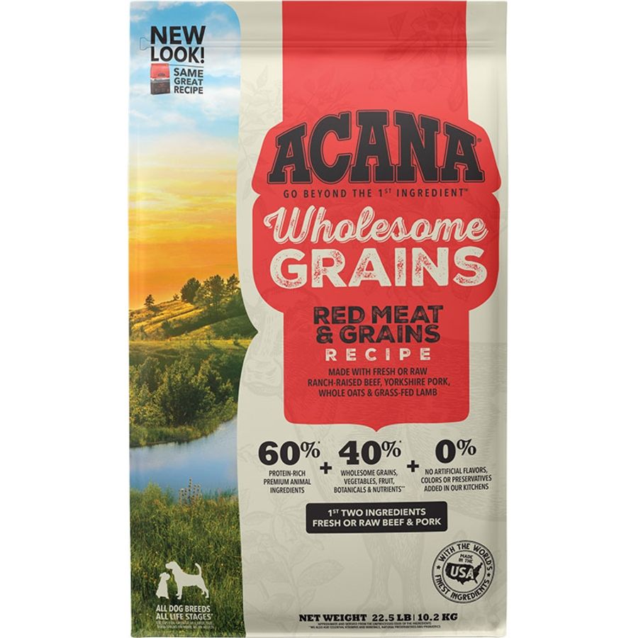 Acana D Grains Red Meat, Size: 22.5lb