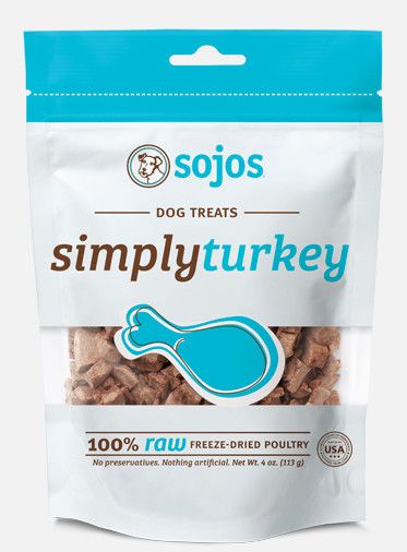 Sojo Simply Turkey Dog Treats 4oz