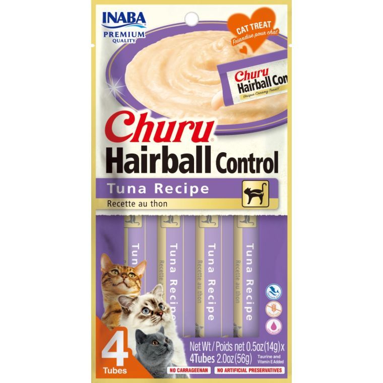 Churu Hairball Control Tuna Puree