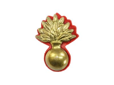 Italian Flaming Ordnance Bomb Insignia