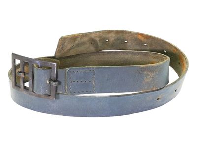 Italian Military WW2 Leather Belt w/Buckle