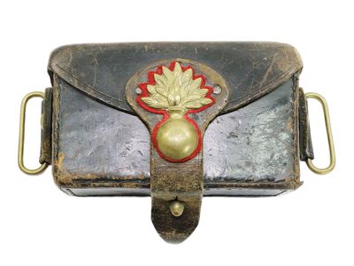 Italian Carabinieri Leather Ammo Pouch