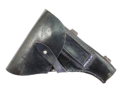 thumbnail image 2 of Surplus Chinese Tokarev Leather Pistol Ammo Pouch - WWII Era Style - CN002 2 of 3