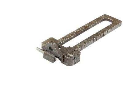 Japanese Arisaka Type 38 Rifle Rear Sight w/Pin Aperture Type