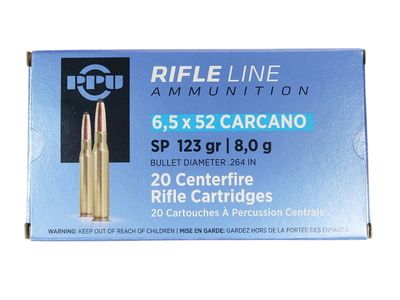 6.5 Carcano Ammunition PPU SP