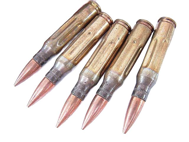 Duds Rounds US 7.62 NATO Dummy Rounds BRASS Set of 5 - Liberty Tree Collectors ...