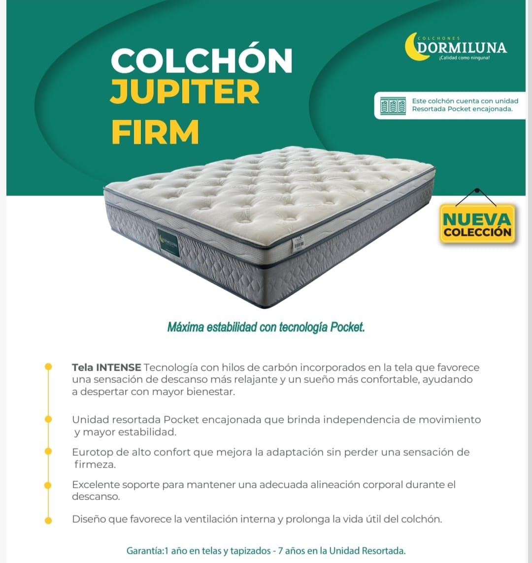 JUPITER FIRME POCKET CON HILOS DE CARBON