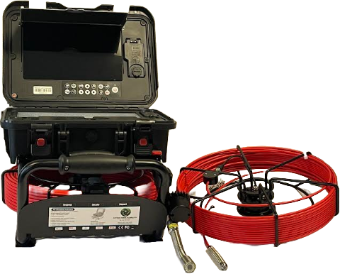 Intruder Micro-5200 PLUS, Includes 2 cameras, 23mm (SL) & 14mm (fixed) and 2 Reels 40M 6.8mm & 30M 4.8mm