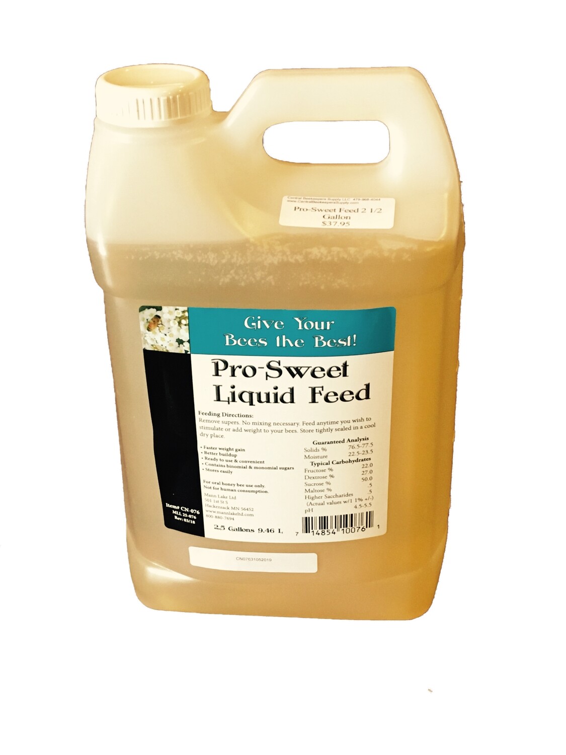 Pro Sweet Liquid Feed 2.5 Gallons