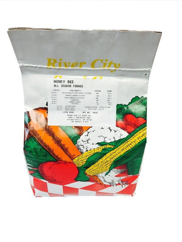 Honey Bee All Season Forage Seeds 5# or 50#