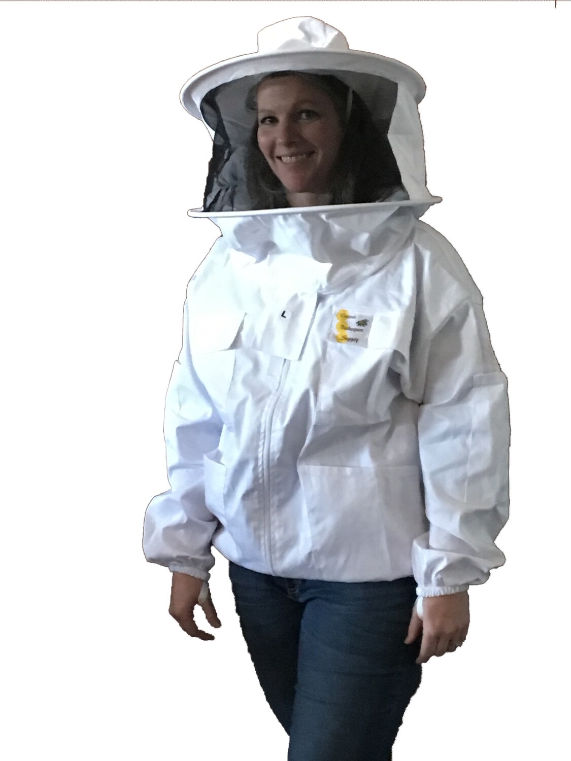 CBS Round Veil Cotton Beekeeping Protective Jacket