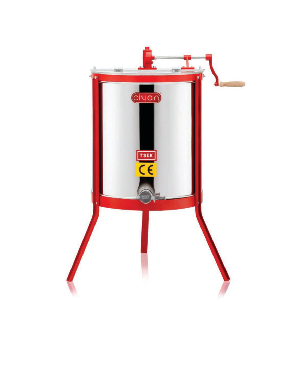 Civan 12-F Manual Honey Extractor