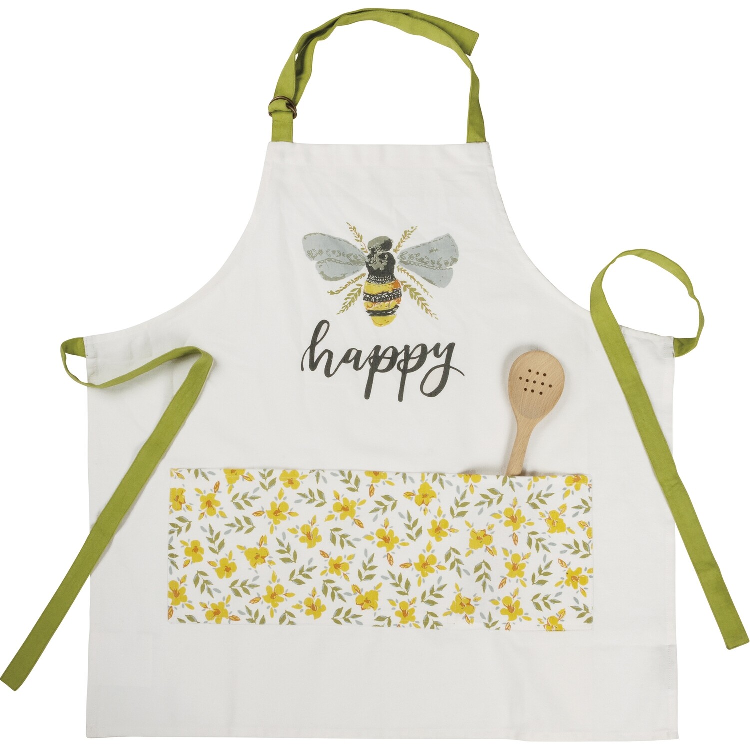 Bee happy Kitchen Apron