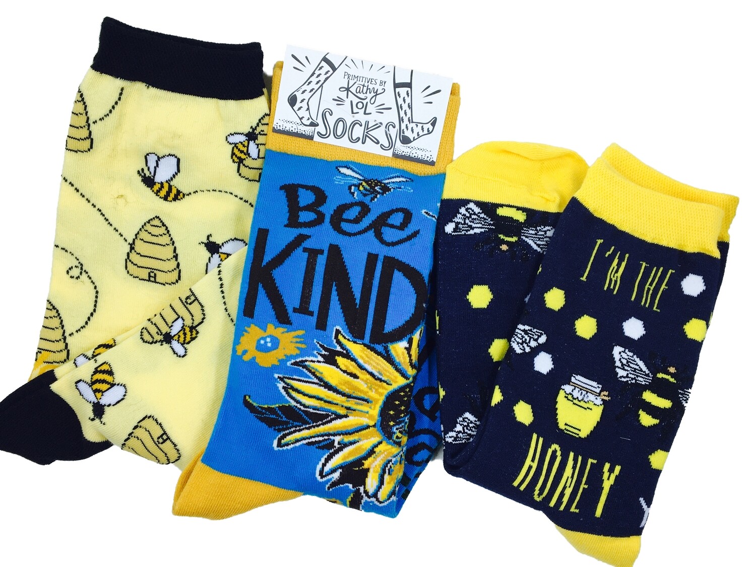 Fun Bee Socks