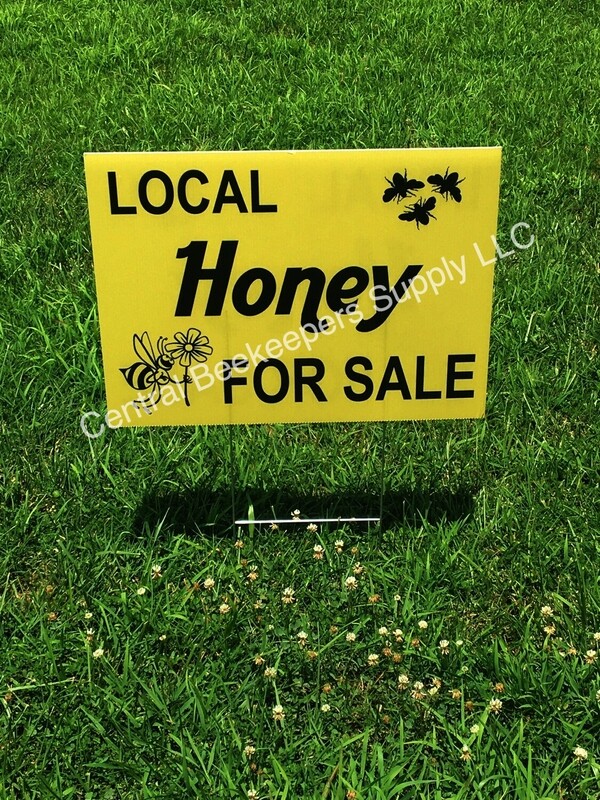 Honey for Sale Yard Sign