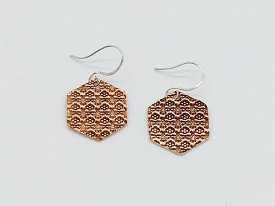 Whippoorwill Mtn Copper Earrings; 4 Different Styles