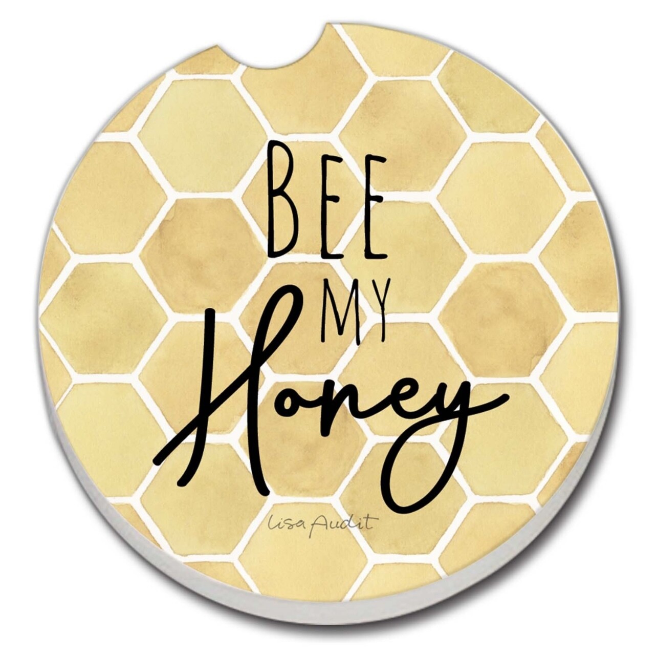 Honey Bee Car Coasters