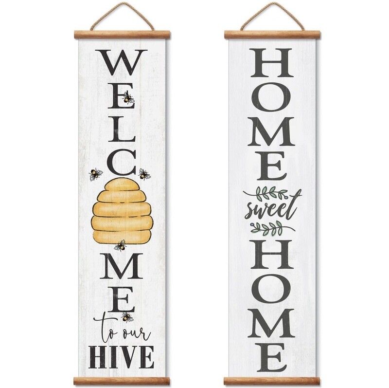 Honey Bee Welcome Banner