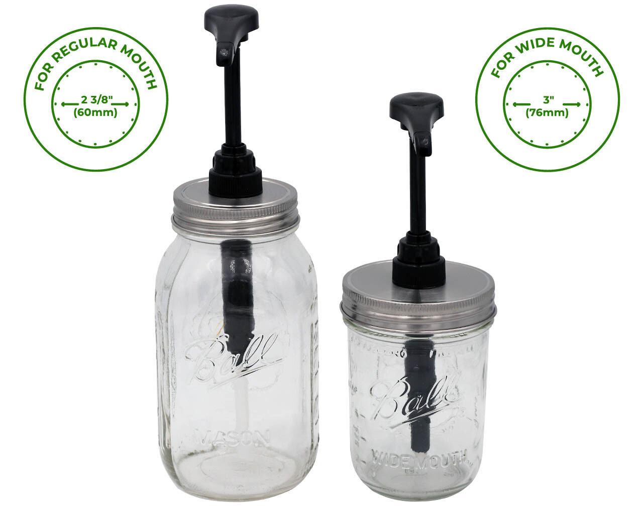 Honey Pump for Mason Jars