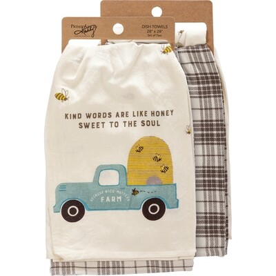 Kind Words Dish Towel Set