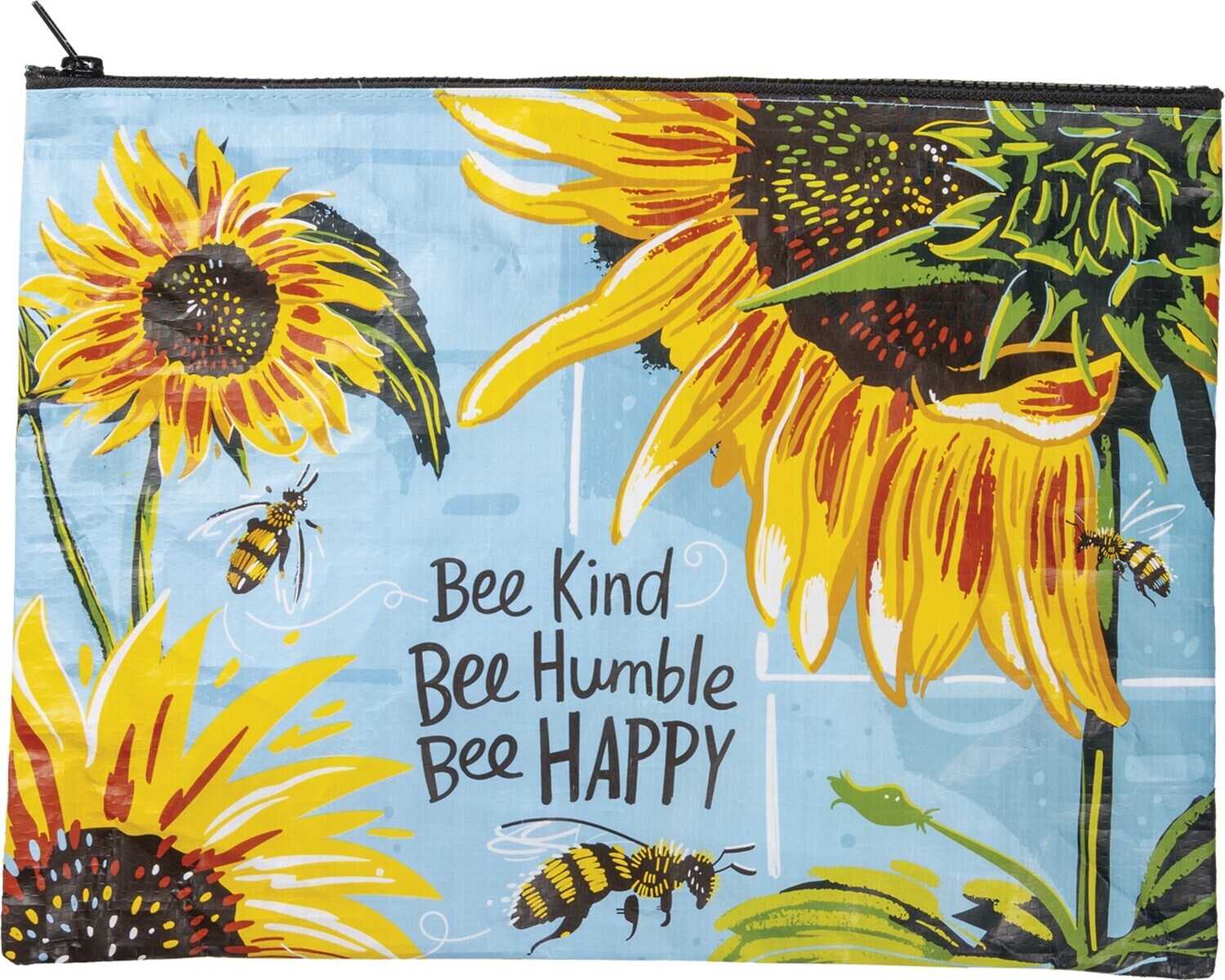 Bee Zipper Folder