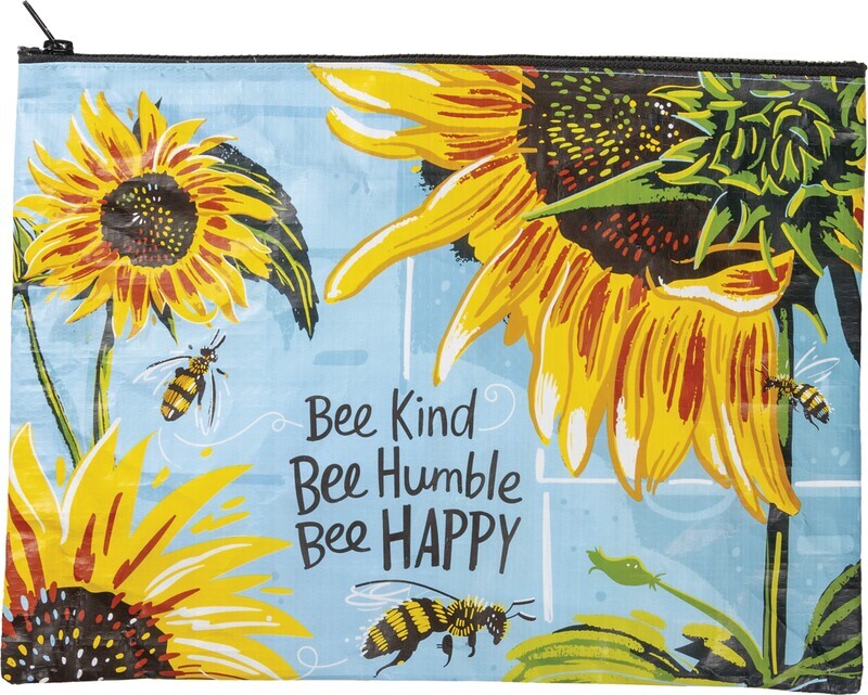 Bee Zipper Folder