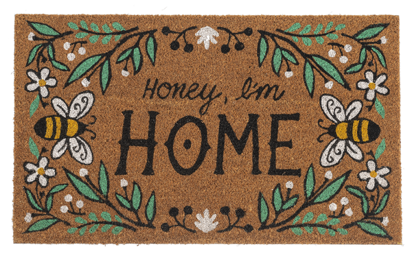 Honey I&#39;m Home Door Mat