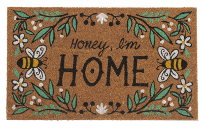 Honey I&#39;m Home Door Mat