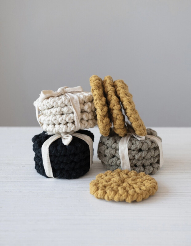 Crochet Cotton Coasters